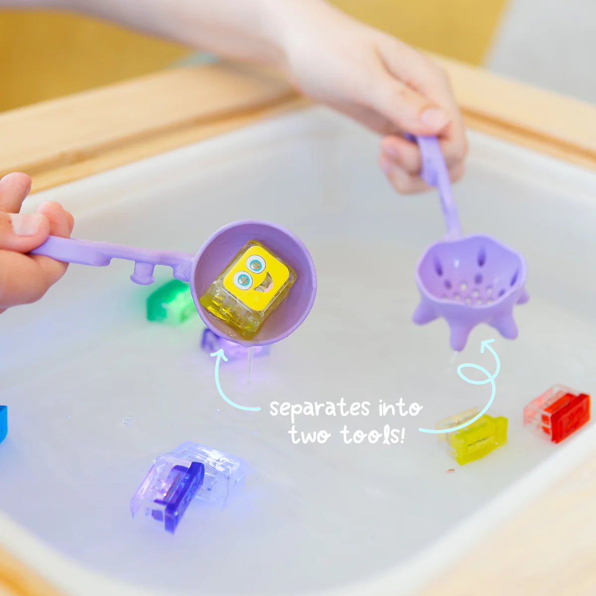Ensemble d'outils sensoriels pour le bain