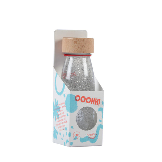 Bouteille sensorielle Argenté