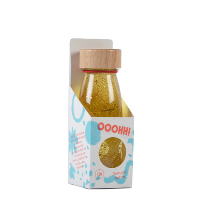 Bouteille sensorielle Doré