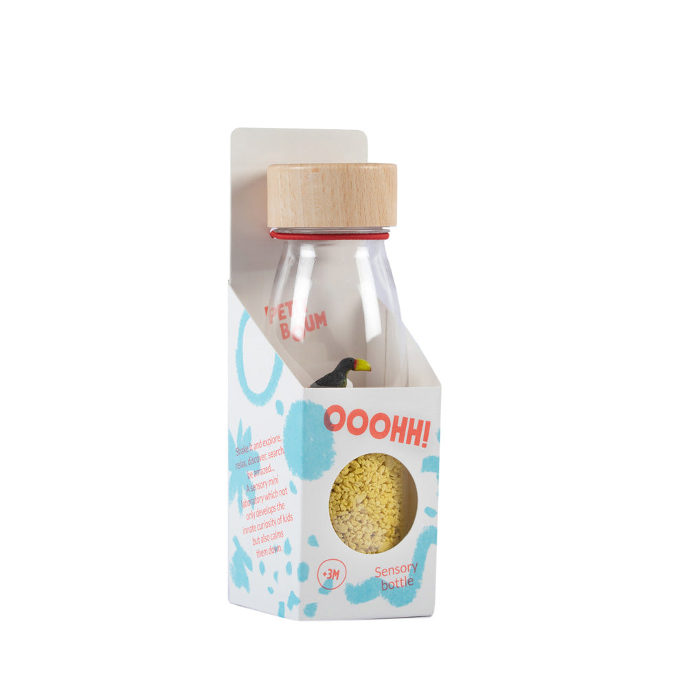 Bouteille sensorielle Toucan