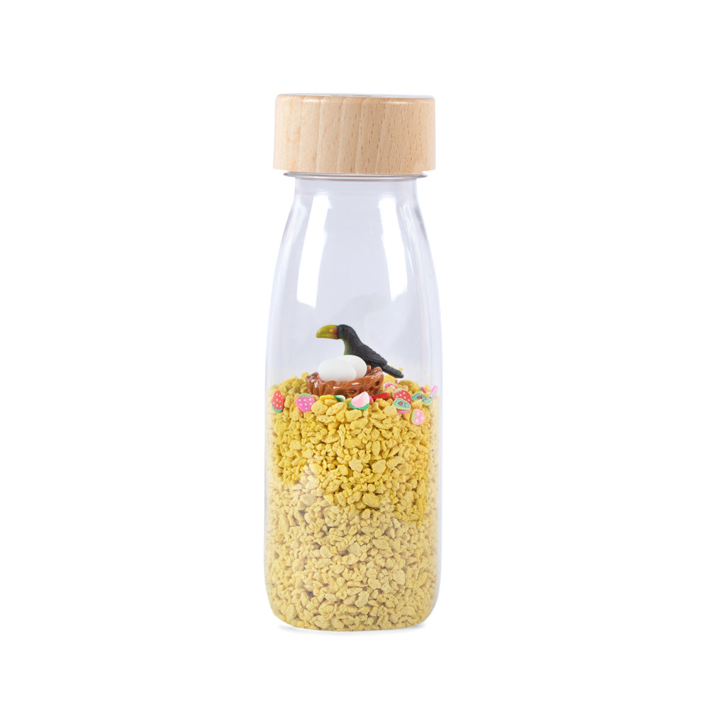 Bouteille sensorielle Toucan