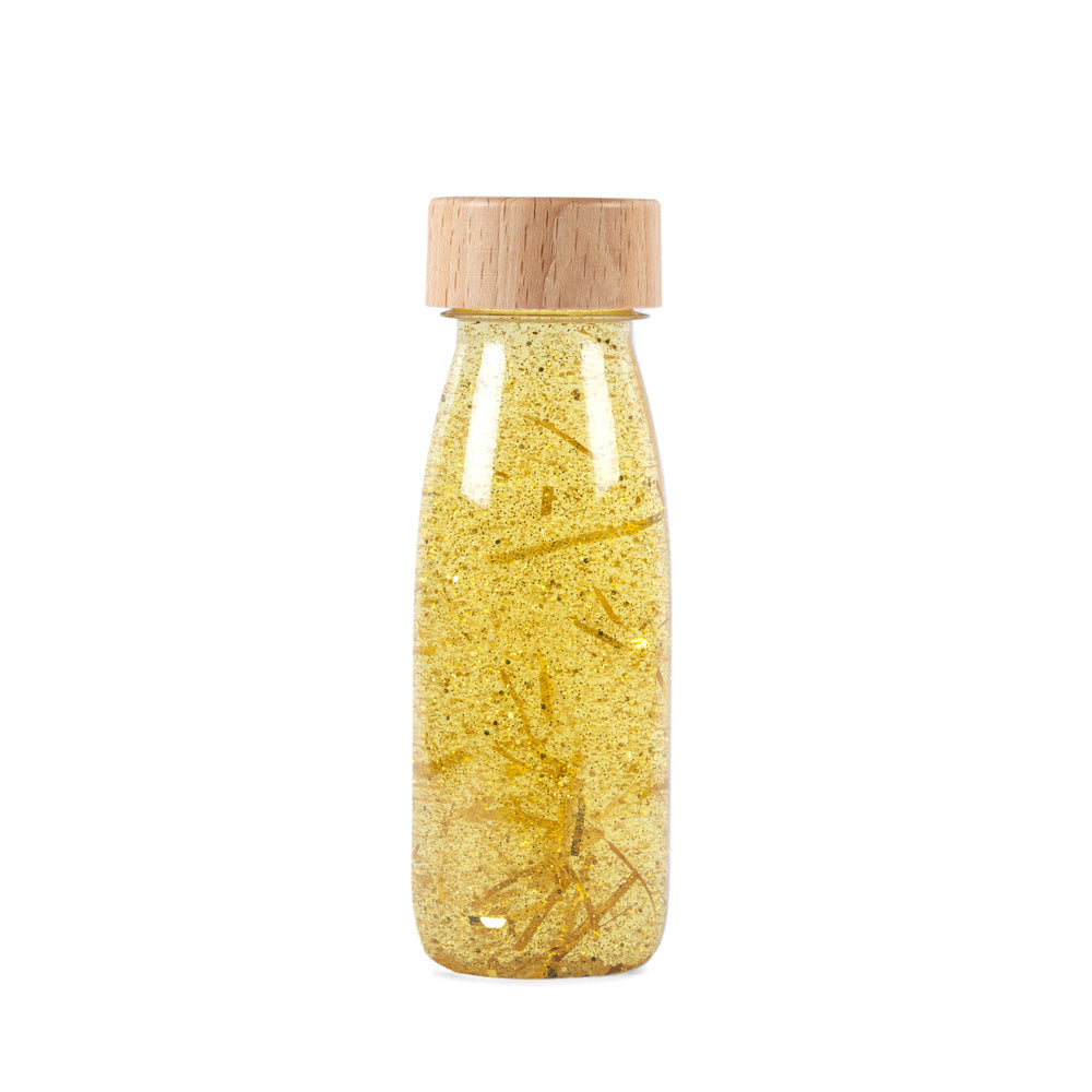 Bouteille sensorielle Doré