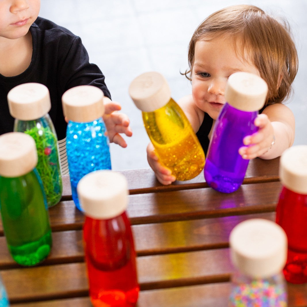 Bouteille sensorielle Doré