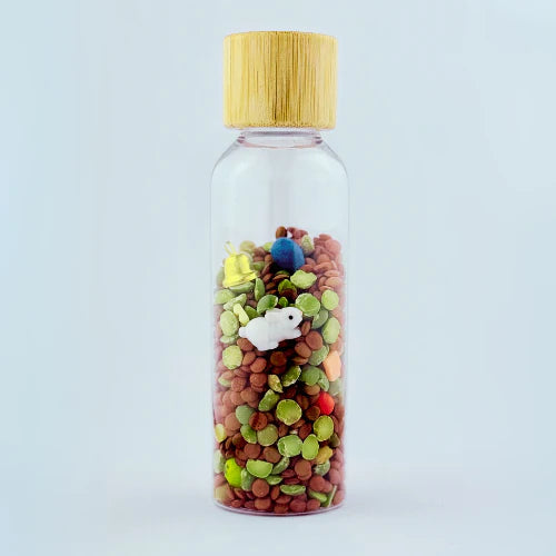 Bouteille sensorielle "Lapin de Pâques"