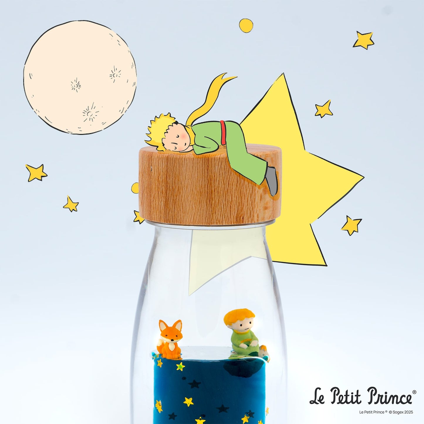Bouteille sensorielle "Le Petit Prince"