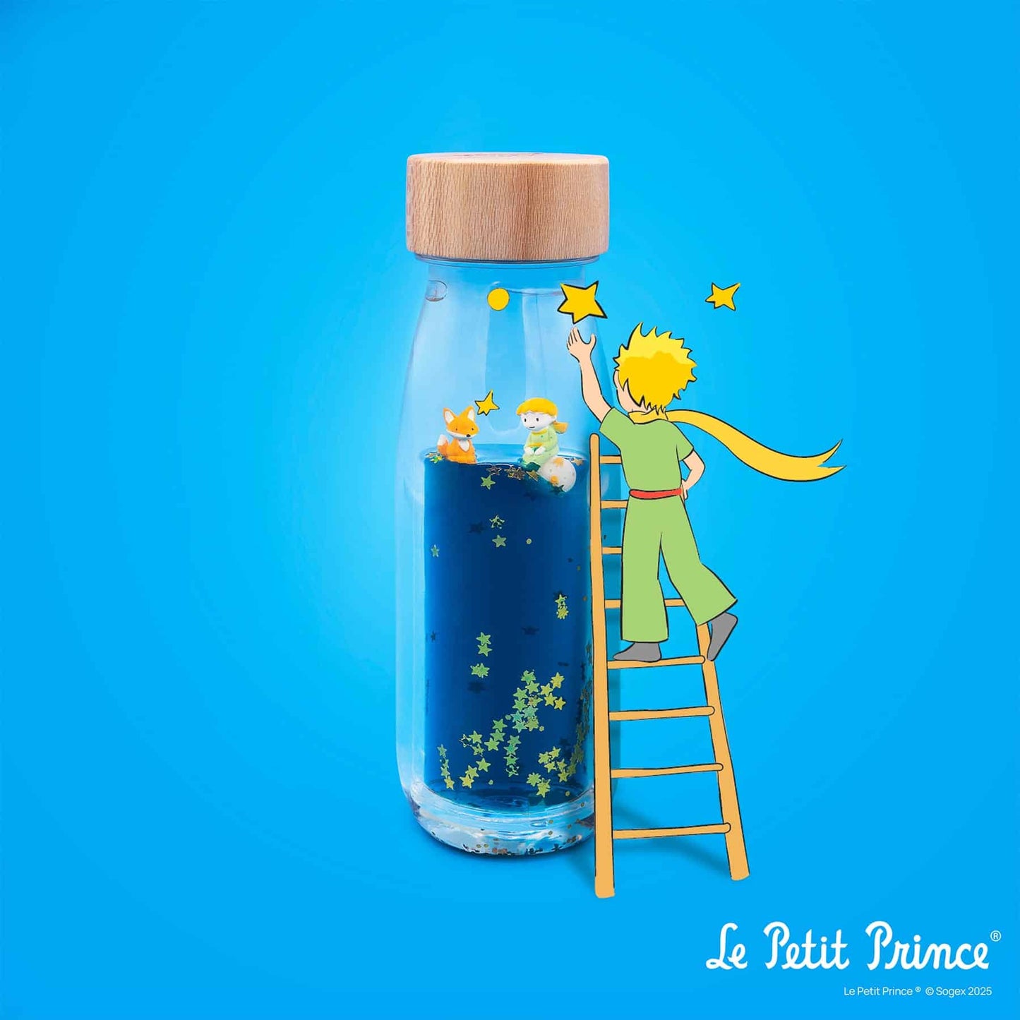 Bouteille sensorielle "Le Petit Prince"
