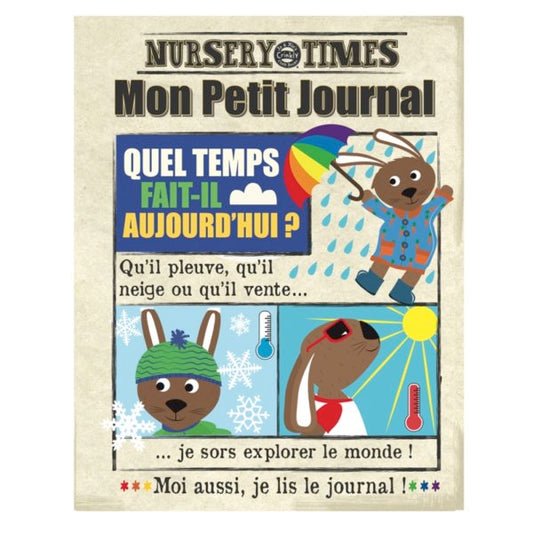 Mon petit journal "Quel temps fait-il aujourd'hui?"