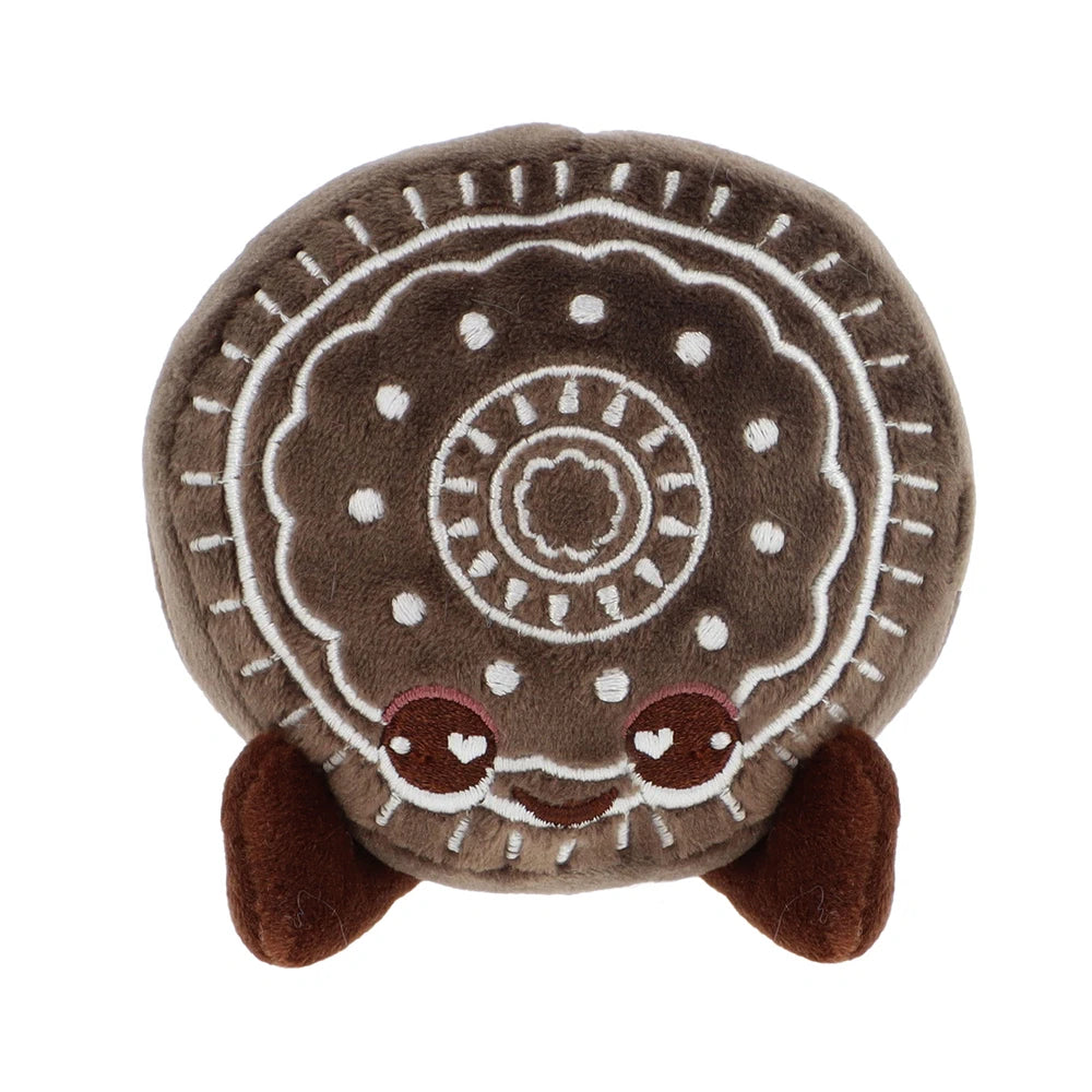 Peluche biscuit au cacao