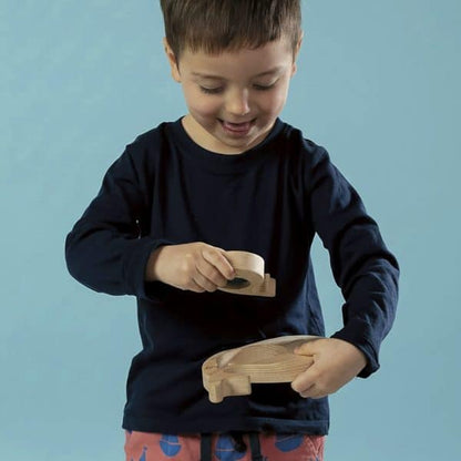 Puzzle sensoriel Baleine et Bébé