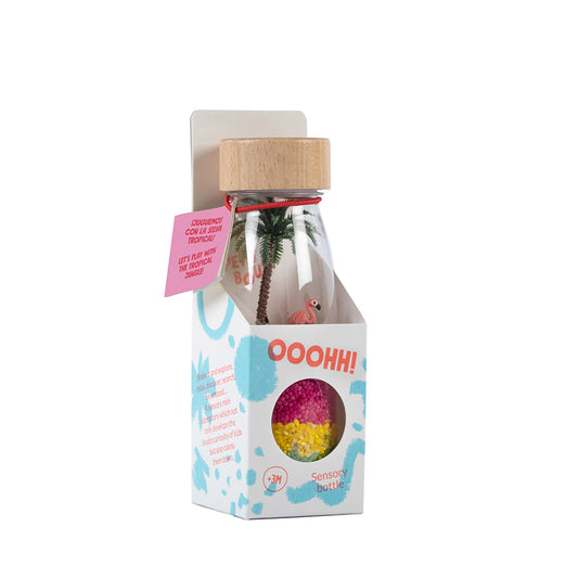 Bouteille sensorielle Flamant rose