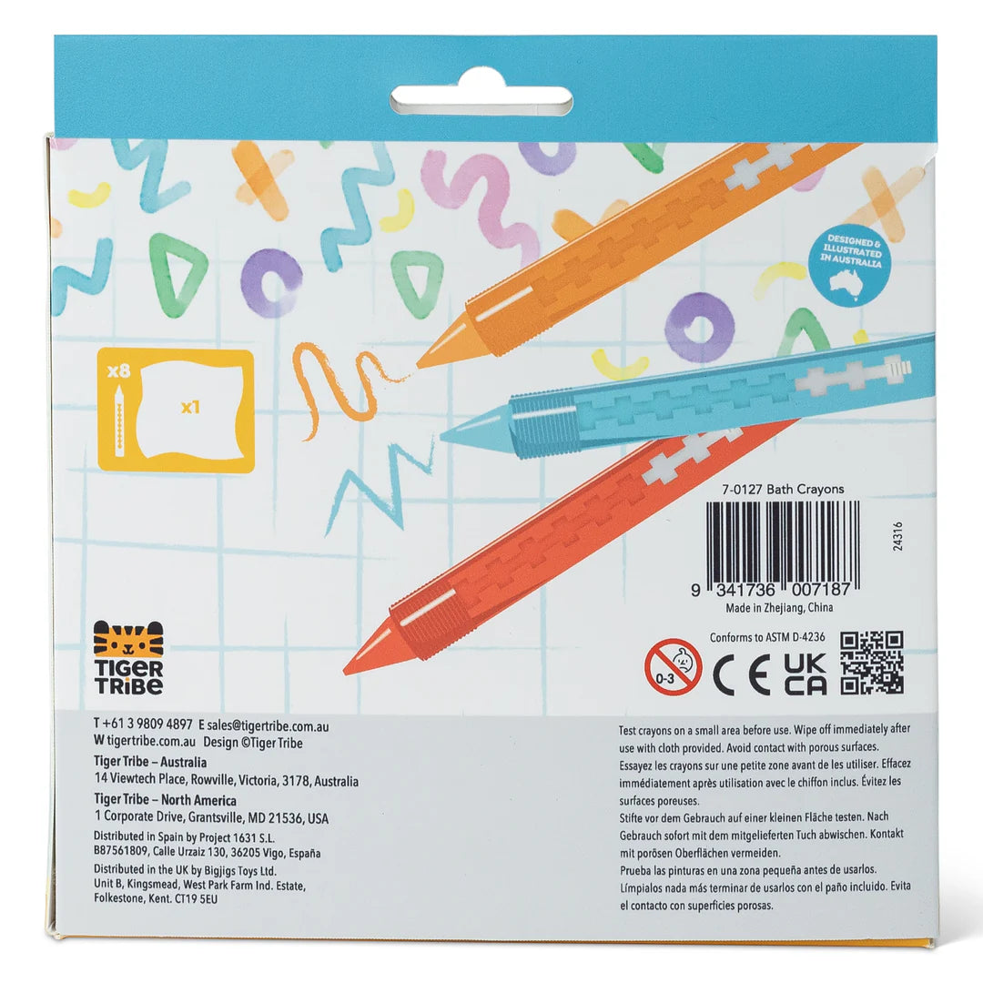 Crayons de bain