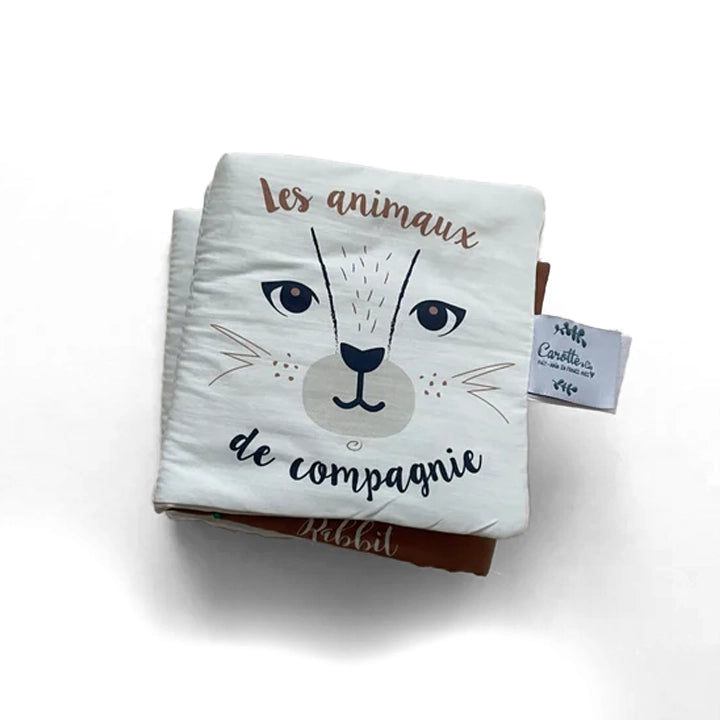 Livre d'éveil "Les animaux de compagnies"