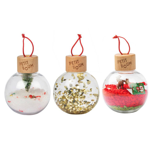 Boules sensorielles de Noël