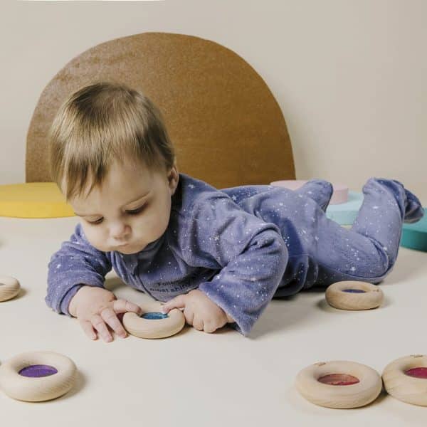 Donut sensoriel violet