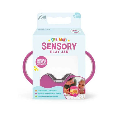 Mini bocal sensoriel rose