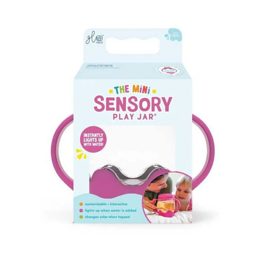 Mini bocal sensoriel rose