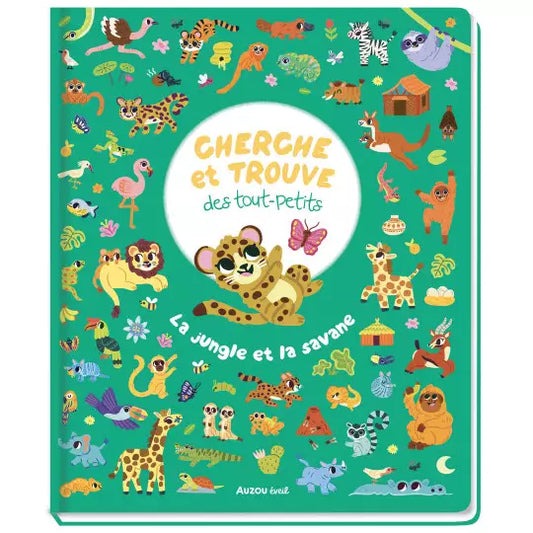 Cherche et trouve des tout-petits 'La jungle et la savane"