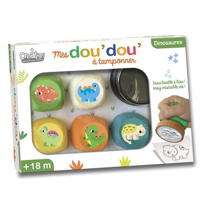 MES DOU'DOU' DINOSAURES A TAMPONNER