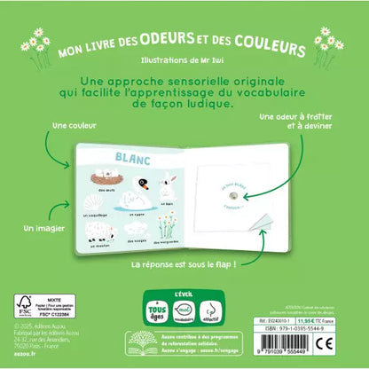 Mon livre des odeurs et des couleurs "La nature"