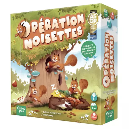 Opération noisette - As d'or jeu de l'année 2025
