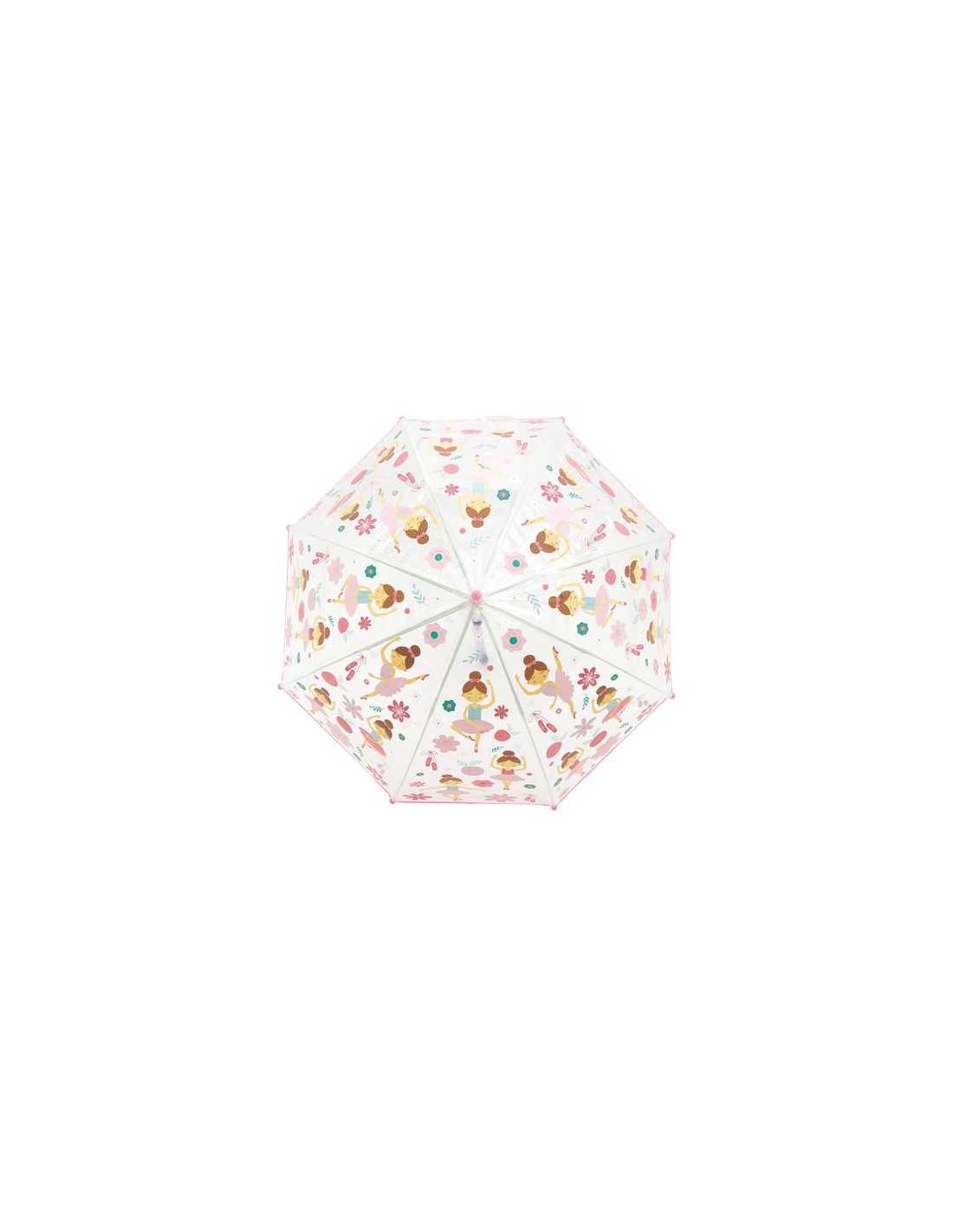 Parapluie ballerines transparent et magique